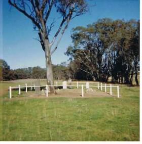 Photograph - HARRY BIGGS COLLECTION: PHOTO OF BOORT CEMETERY