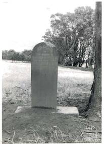 Photograph - HARRY BIGGS COLLECTION: BOORT CEMETERY