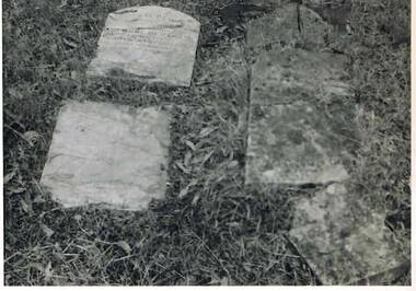 Photograph - HARRY BIGGS COLLECTION: BOORT CEMETERY