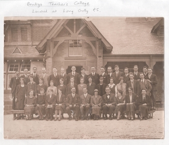 Photograph - LA TROBE UNIVERSITY BENDIGO COLLECTION: BENDIGO TEACHERS' COLLEGE PHOTOGRAPH