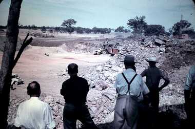 Slide - DAVID MCDONALD COLLECTION: EPPALOCK. CONSTRUCTION, c1960