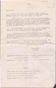 Document - L. PROUT COLLECTION: LONG GULLY METHODIST SCHOOL 105TH ANNIVERSARY