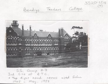 Photograph - LA TROBE UNIVERSITY BENDIGO COLLECTION: CAMP HILL STATE SCHOOL