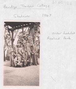 Photograph - LA TROBE UNIVERSITY BENDIGO COLLECTION: BENDIGO TEACHERS' COLLEGE STUDENTS 1947