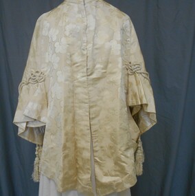Clothing - CREAM SILK EVENING CAPE (RELATED TO 11400.842), Evening Cape