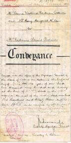 Document - JOHANSON COLLECTION: MORTGAGE MRS CATHERINE STUART  RICHARDS