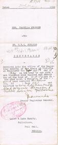 Document - JOHANSON COLLECTION: MORTGAGE MRS CATHERINE STUART  RICHARDS