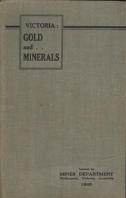 Book - BOOK - VICTORIA: GOLD AND . . MINERALS