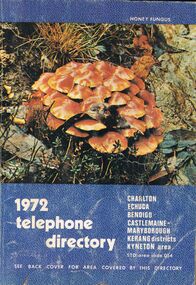 Book - BOOK - 1972 TELEPHONE DIRECTORY