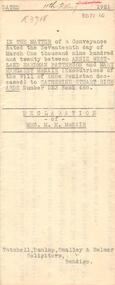 Document - JOHANSON COLLECTION: MORTGAGE MRS CATHERINE STUART  RICHARDS