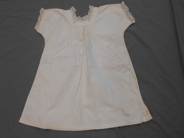Clothing - WHITE COTTON GIRL'S NIGHTDRESS