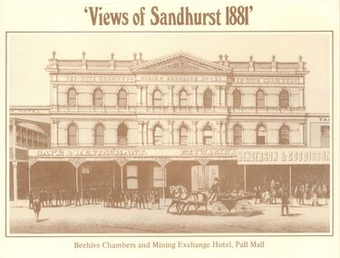 Domestic Object - VIEWS OF SANDHURST 1881 CALENDAR, 1981