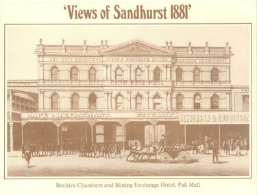 Ephemera - VIEWS OF SANDHURST 1881 CALENDAR, 1981