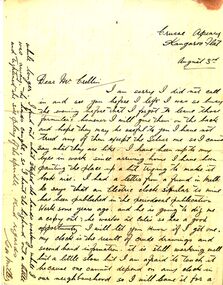 Document - BILL ASHMAN COLLECTION: LETTER CRUSOE APIARY