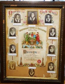 Photograph - INDEPENDENT ORDER OF RECHABITES SNELL PRESENTATION, 1905