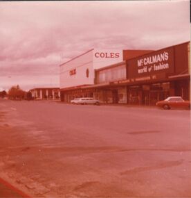 Photograph - GREATER BENDIGO PHOTO COLLECTION: CORNER MITCHELL AND QUEEN STREETS, 1960-1970's