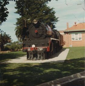 Photograph - GREATER BENDIGO PHOTO COLLECTION: STEAM LOCOMOTIVE R766