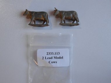 Domestic Object - QC BINKS COLLECTION: 2 LEAD COWS