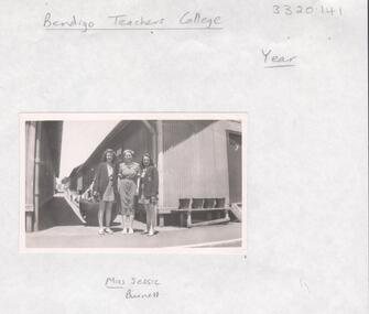 Photograph - LA TROBE UNIVERSITY BENDIGO COLLECTION: MISS JESSIE BURNETT