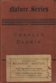 Book - JAMES LERK COLLECTION: NATURE SERIES CHARLES DARWIN