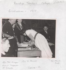 Photograph - LA TROBE UNIVERSITY BENDIGO COLLECTION: BENDIGO TEACHERS' COLLEGE GRADUATION