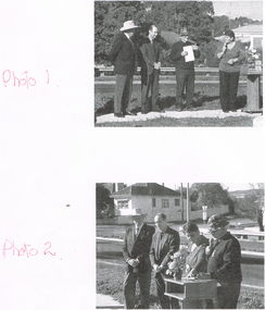 Photograph - LONG GULLY HISTORY GROUP COLLECTION: UNVEILING MINING MONUMENT