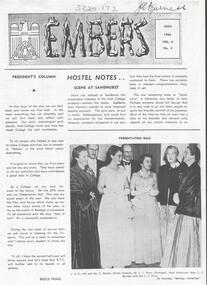 Magazine - LA TROBE UNIVERSITY BENDIGO COLLECTION: EMBERS 1956