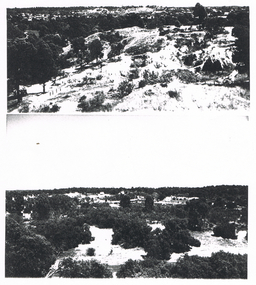 Photograph - LONG GULLY HISTORY GROUP COLLECTION: PHOTO OF MINING AREA