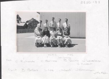 Photograph - LA TROBE UNIVERSITY BENDIGO COLLECTION: BENDIGO TEACHERS' COLLEGE STUDENTS