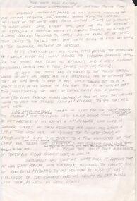Document - CONSTABLE RYAN COLLECTION: HANDWRITTEN PAGE