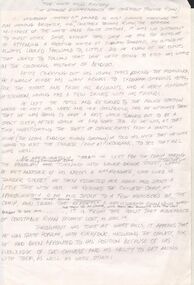 Document - CONSTABLE RYAN COLLECTION: HANDWRITTEN PAGE