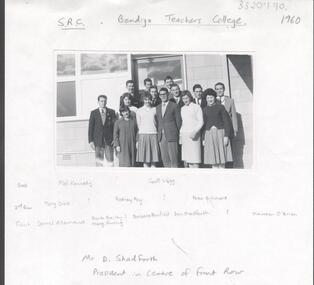 Photograph - LA TROBE UNIVERSITY BENDIGO COLLECTION: BENDIGO TEACHERS' COLLEGE S.R.C