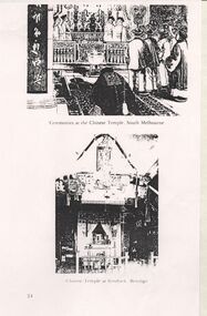 Document - CONSTABLE RYAN COLLECTION: PHOTOCOPY OF CHINESE TEMPLES