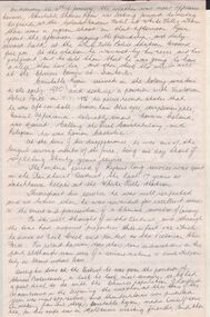 Document - CONSTABLE RYAN COLLECTION: HAND WRITTEN NOTES