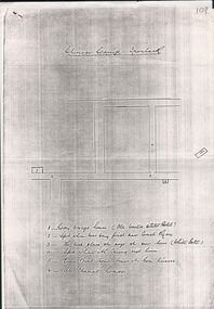 Document - CONSTABLE RYAN COLLECTION: MAP OF CHINESE CAMP IRONBARK