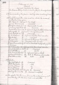 Document - CONSTABLE RYAN COLLECTION: MINUTES OF MEETING