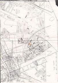 Document - CONSTABLE RYAN COLLECTION: MAP OF NORTH BENDIGO SHOWING CHINA CO. MINING LEASE