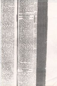 Document - CONSTABLE RYAN COLLECTION: BENDIGO INDEPENDENT AND BENDIGO ADVERTISER ARTICLES