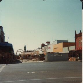 Photograph - EVA WILSON COLLECTION: HARGREAVES MALL CONSTRUCTION