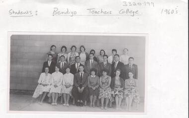 Photograph - LA TROBE UNIVERSITY BENDIGO COLLECTION:BENDIGO TEACHERS' COLLEGE STUDENTS