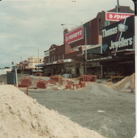 Photograph - EVA WILSON COLLECTION: HARGREAVES MALL CONSTRUCTION