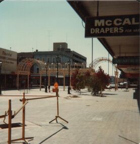 Photograph - EVA WILSON COLLECTION: HARGREAVES MALL CONSTRUCTION