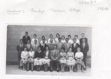 Photograph - LA TROBE UNIVERSITY BENDIGO COLLECTION: BENDIGO TEACHERS' COLLEGE STUDENTS