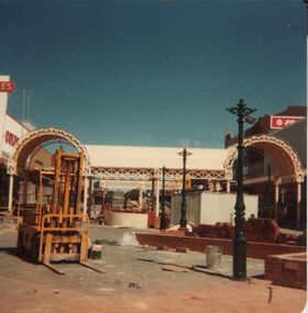 Photograph - EVA WILSON COLLECTION: HARGREAVES MALL CONSTRUCTION