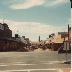 Photograph - EVA WILSON COLLECTION: HARGREAVES MALL CONSTRUCTION