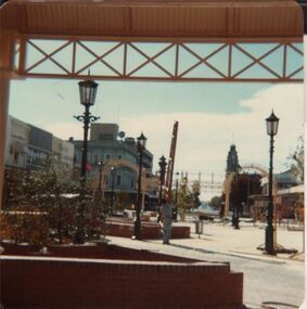 Photograph - EVA WILSON COLLECTION: HARGREAVES MALL CONSTRUCTION