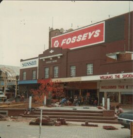 Photograph - EVA WILSON COLLECTION: HARGREAVES MALL CONSTRUCTION