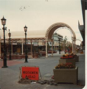 Photograph - EVA WILSON COLLECTION: HARGREAVES MALL CONSTRUCTION