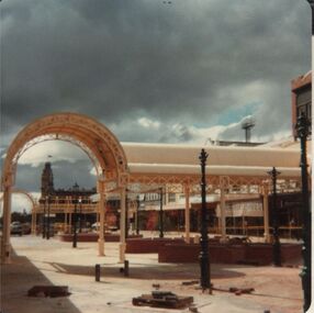 Photograph - EVA WILSON COLLECTION: HARGREAVES MALL CONSTRUCTION