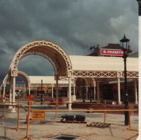 Photograph - EVA WILSON COLLECTION: HARGREAVES MALL CONSTRUCTION